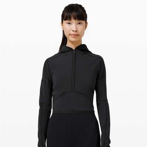 lululemon RARE break a trail 1/2 zip hoodie
